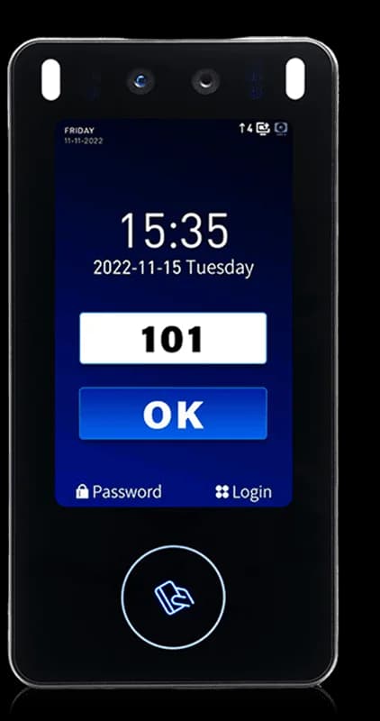 JOB CODE ระบุรหัสงานก่อนลงเวลา เครื่องสแกนใบหน้า L4 MAX SOLUTION