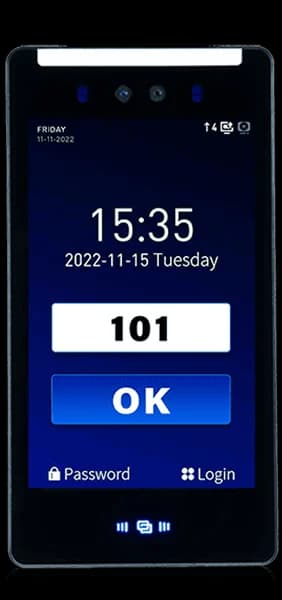 JOB CODE ระบุรหัสงานก่อนลงเวลา เครื่องสแกนใบหน้า M7 MAX SOLUTION