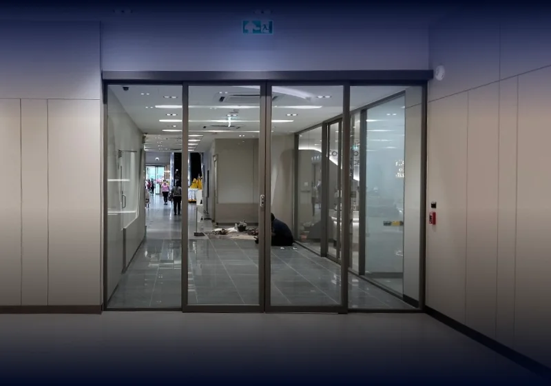 ติดตั้งประตูอัตโนมัติโรงพยาบาล