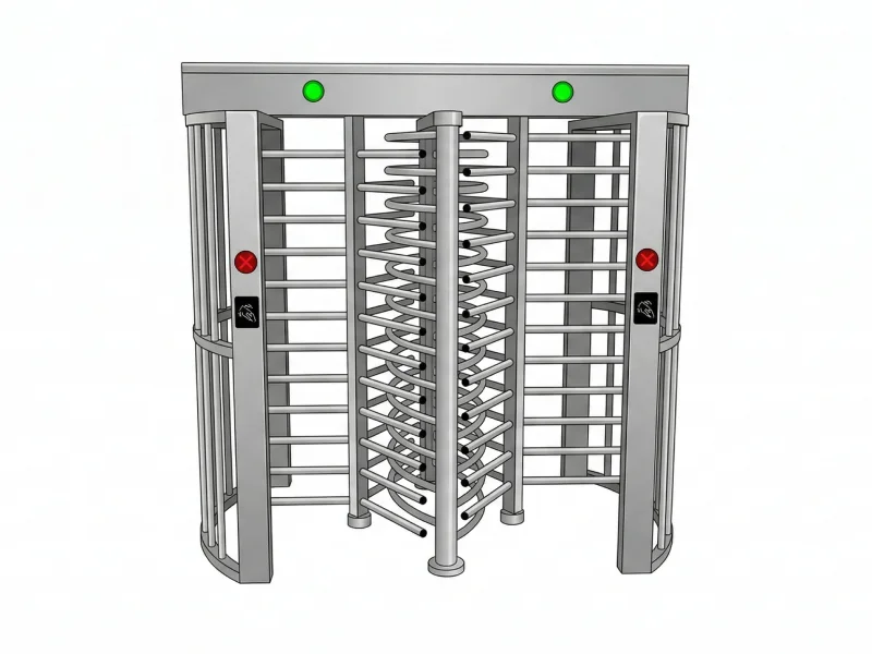 เครื่องกั้นแบบเต็มตัว Gate Turnstile เครื่องกั้นทางเข้าออก MAX SOLUTION